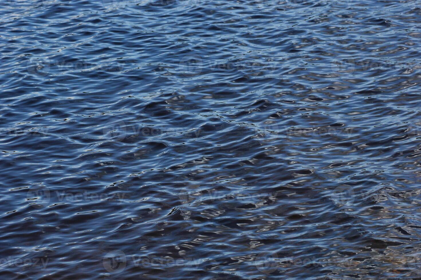 Reflections on a Swedish lake. photo