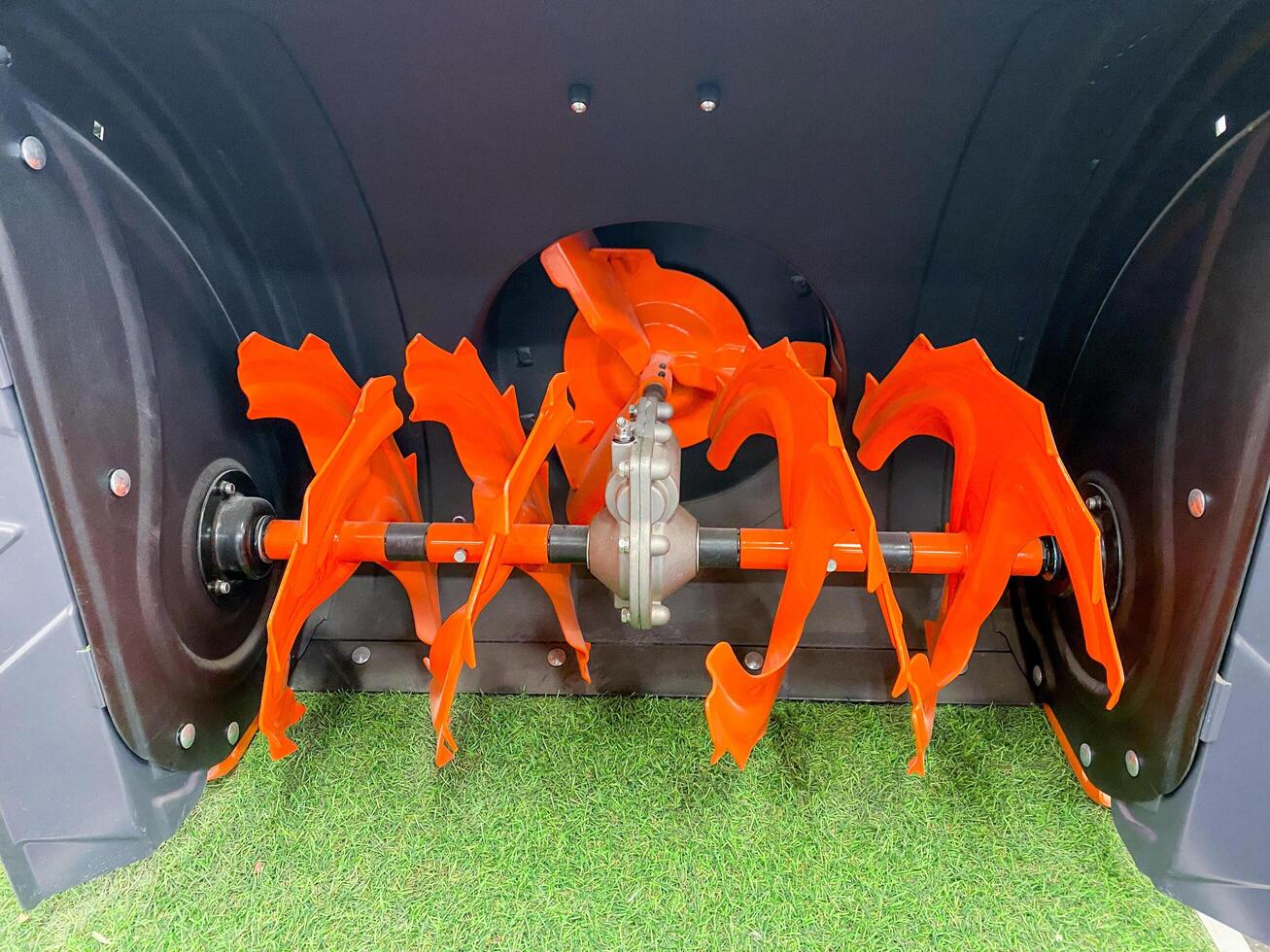 Introducing an Innovative Snowblower Auger Mechanism designed specifically for efficient snow clearing to help make your winter maintenance tasks easier and more effective than ever before photo