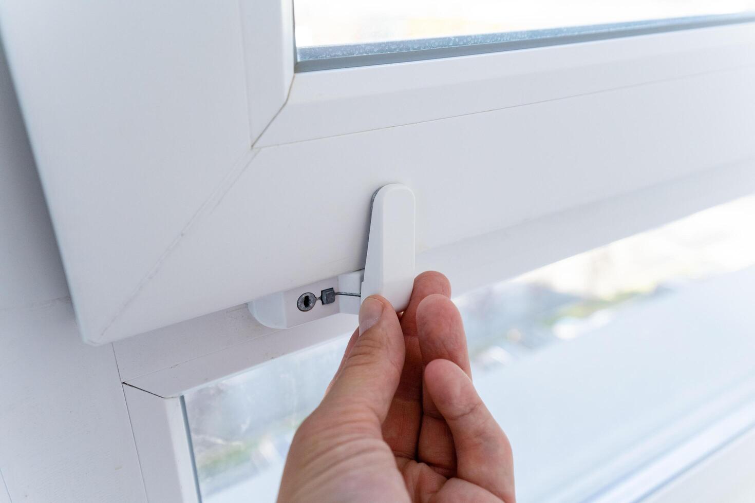 Enhance your home security by learning the proper operation of modern window locks to effectively protect against potential intruders photo