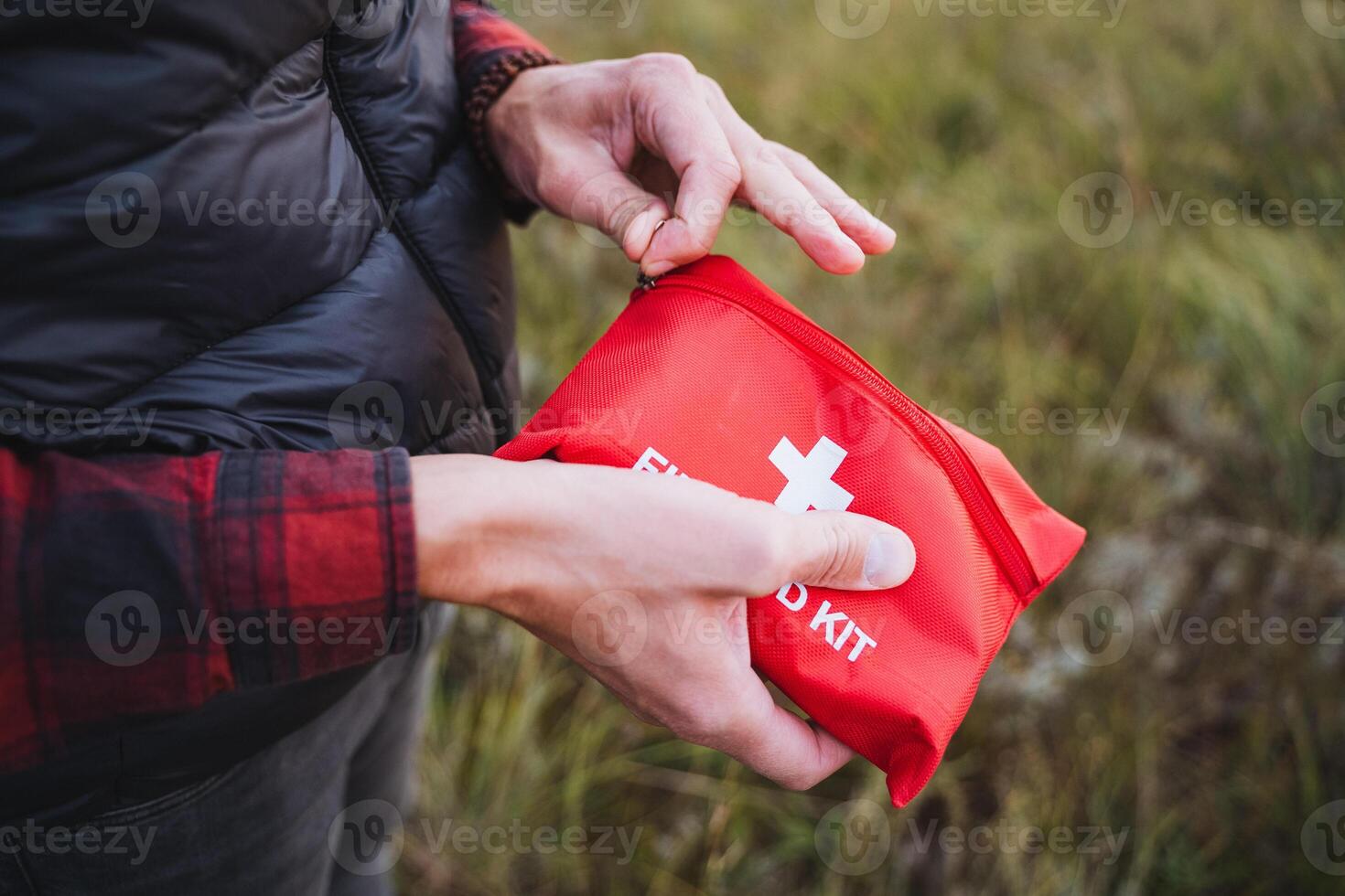 An Essential First Aid Kit is absolutely crucial for anyone participating in outdoor adventures and is essential for effective emergency preparedness photo
