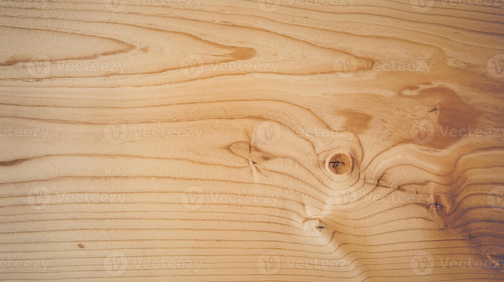 Natural Light Brown Wooden Texture with Detailed Grain Lines and Knot Patterns for Design or Decoration photo