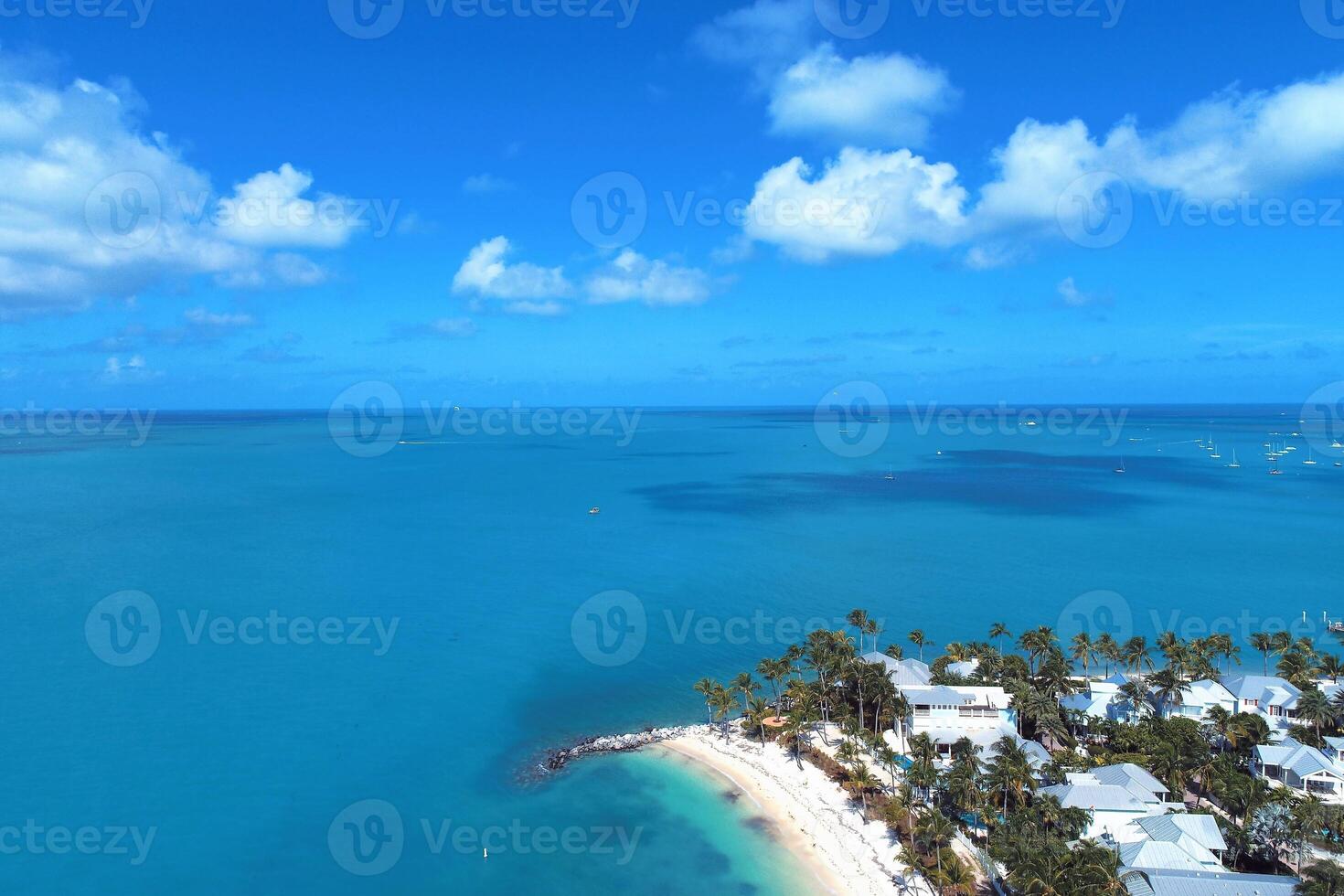 Scenic Florida Keys in Key West Florida United States. photo