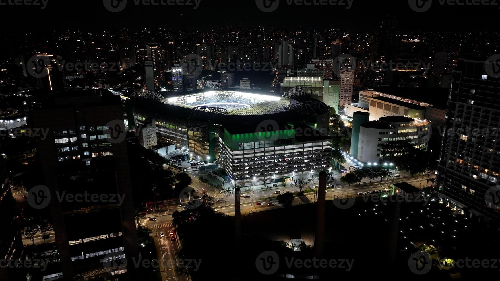 Landmark Palmeiras Stadium in Sao Paulo Sao Paulo Brazil. photo