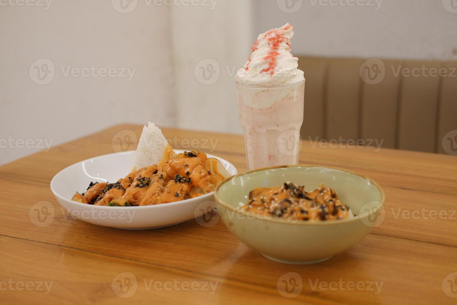 Beef Mentaiko Rice Bowl photo