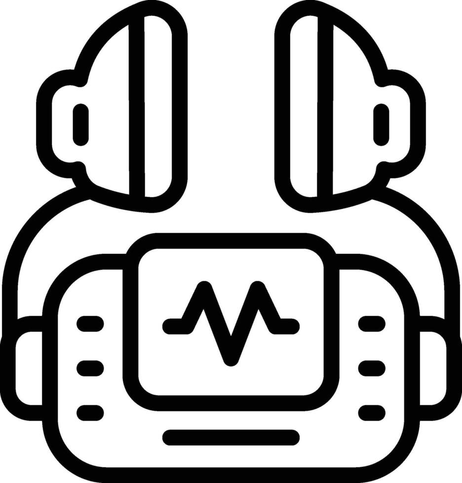 Defibrillator Icon. Automated external defibrillator icon vector