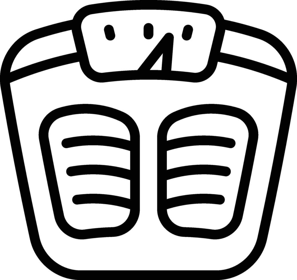 Body Scale Icon. Weight scale icon vector