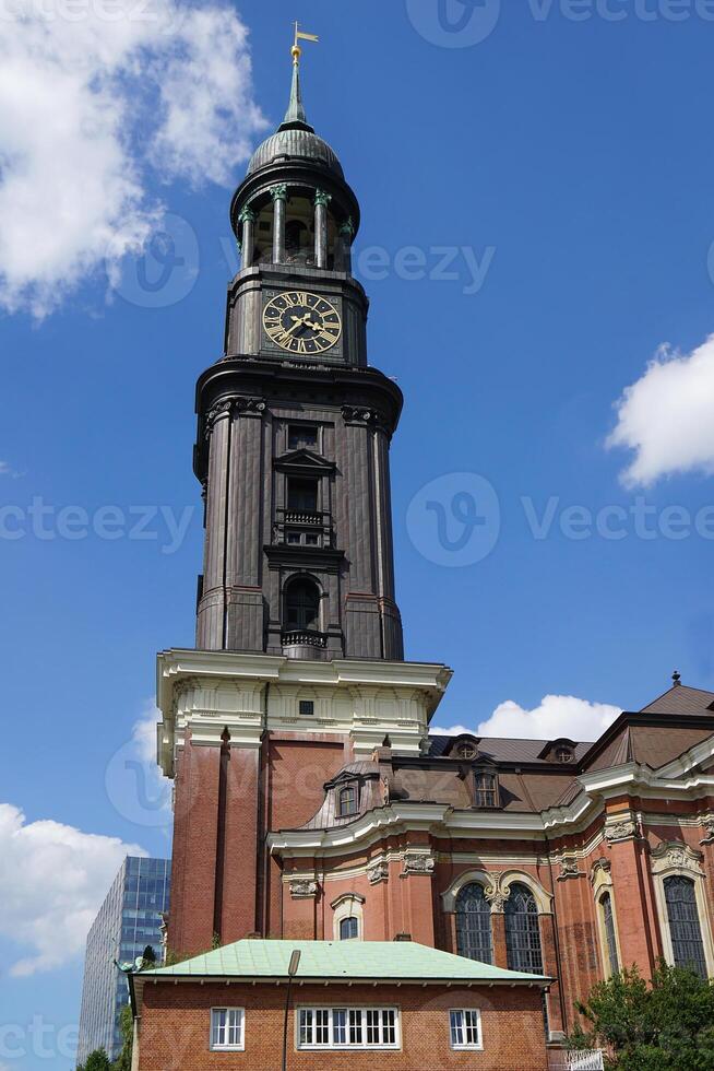 St. Michael's Church in Hamburg photo