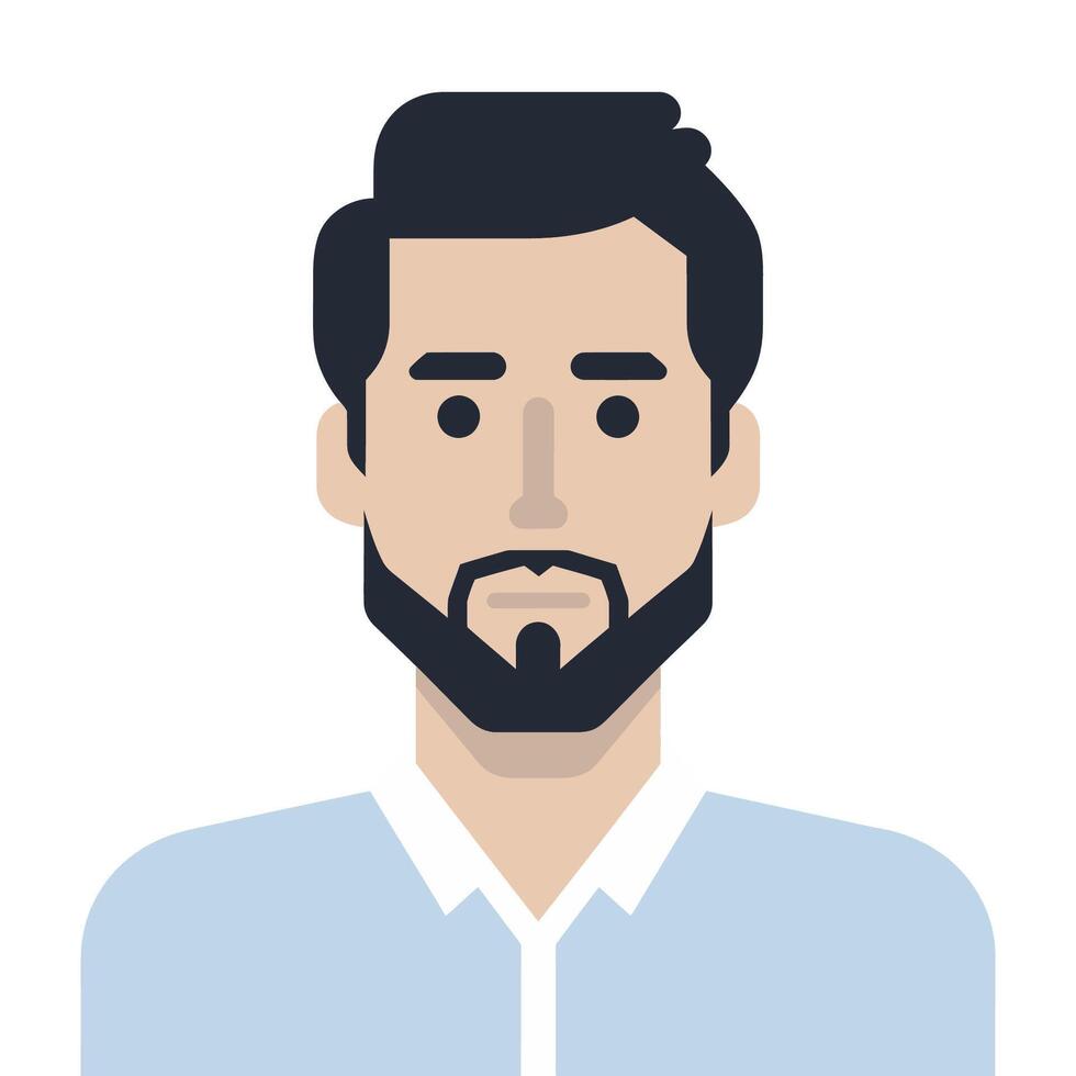 character of a man vector