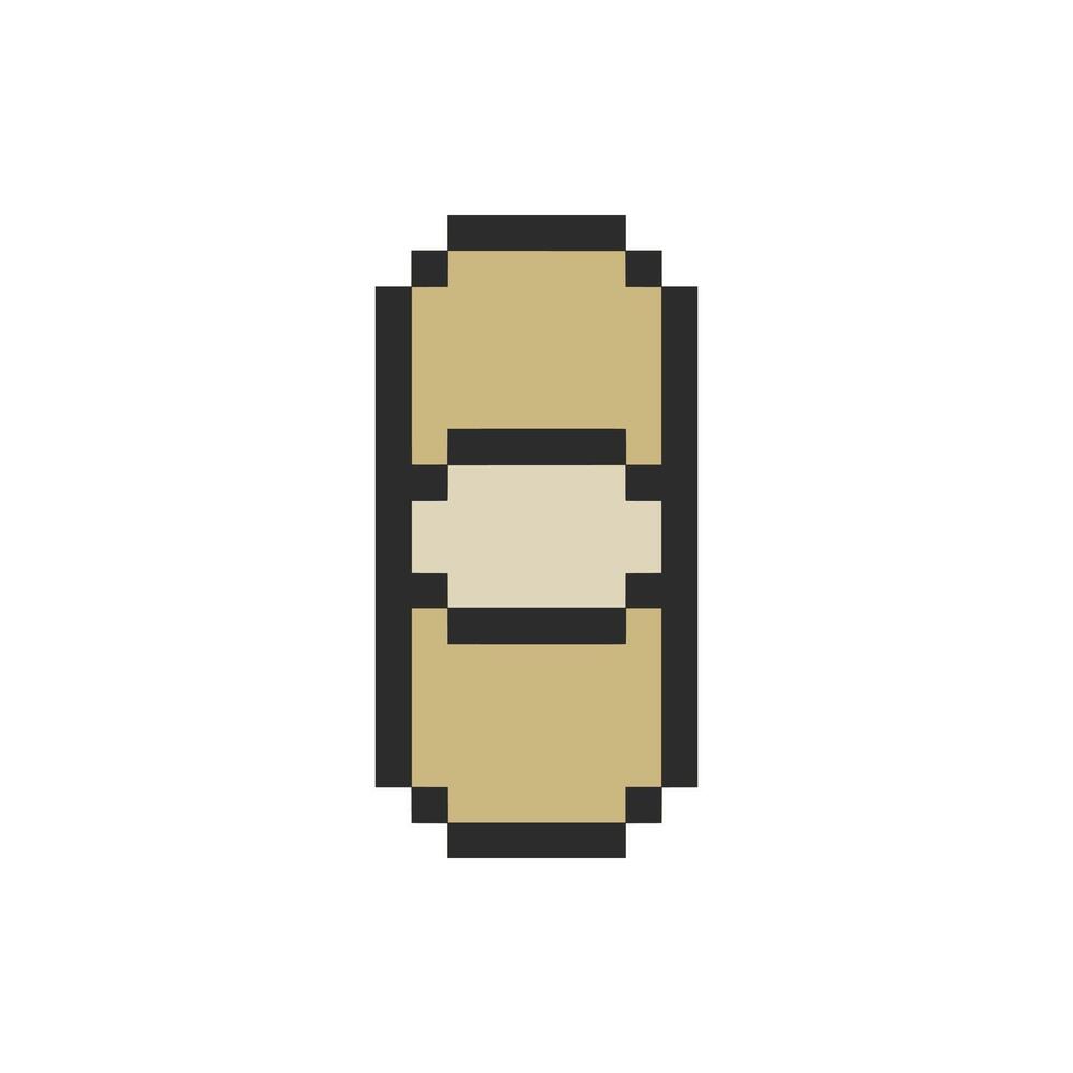 bandage with outline vector