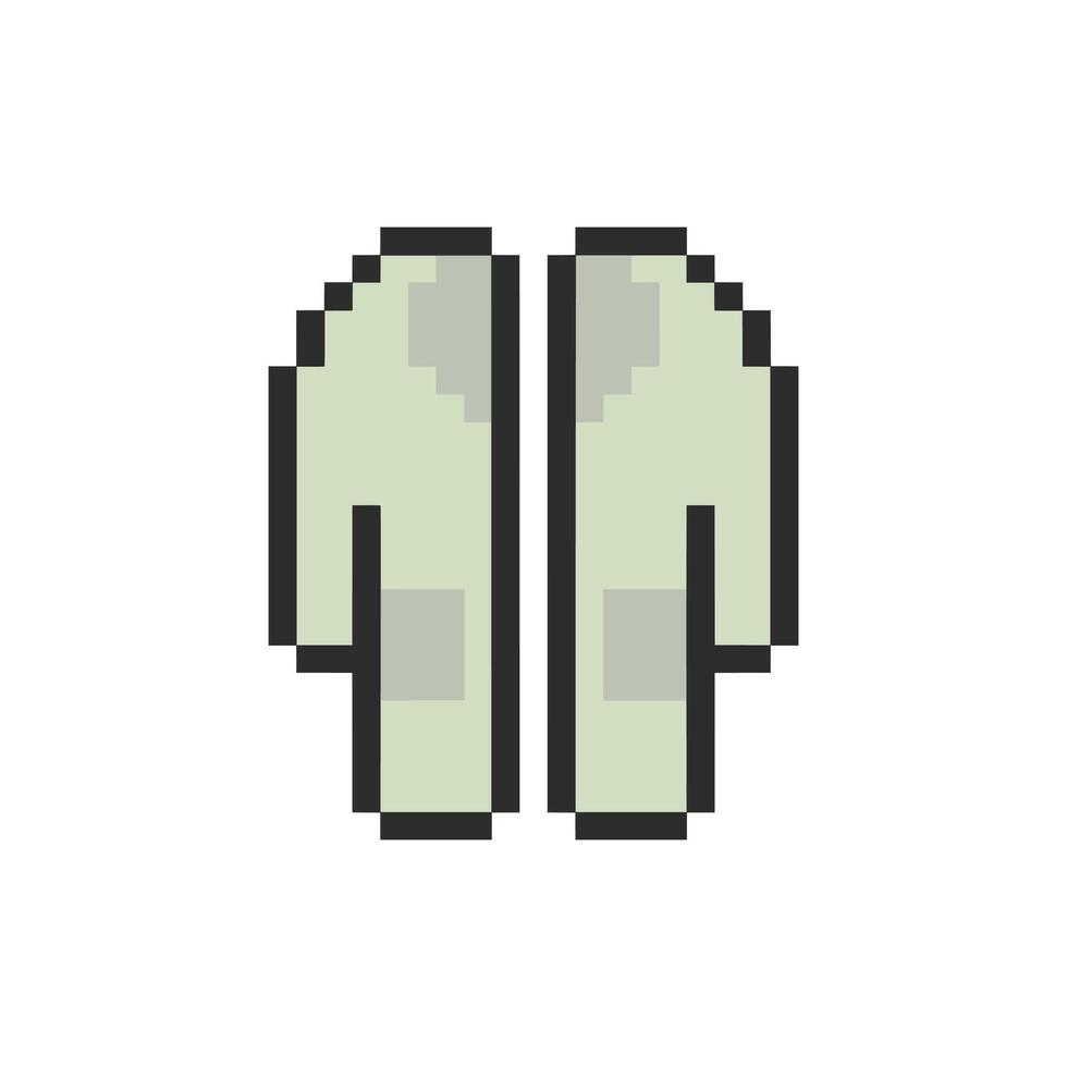 lab coat pixel vector