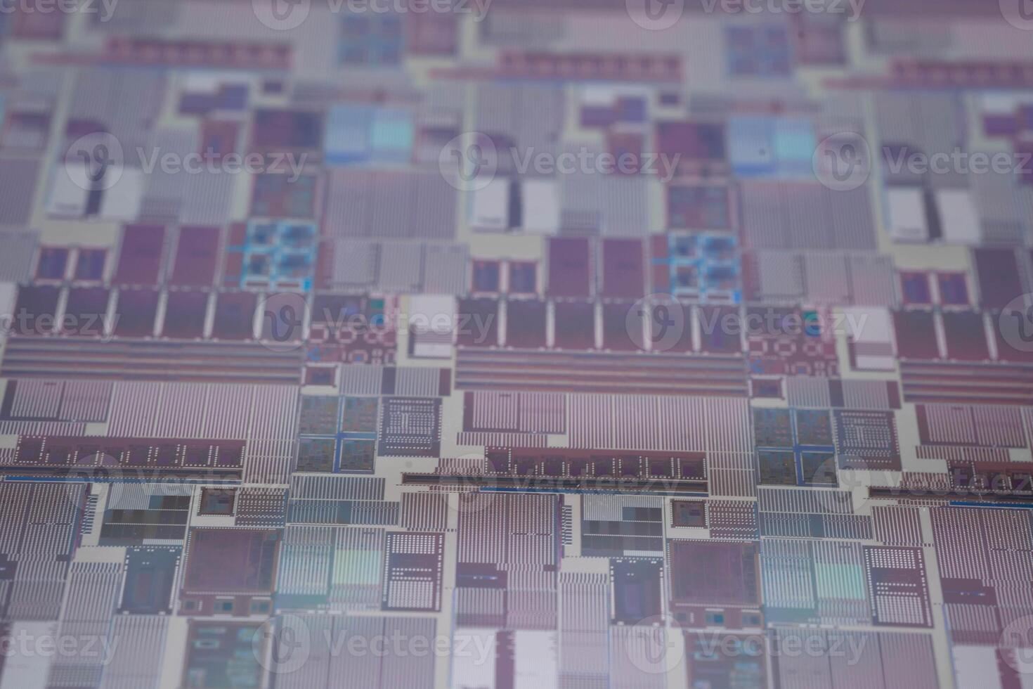 Silicon wafer for manufacturing semiconductor of integrated circuit. photo