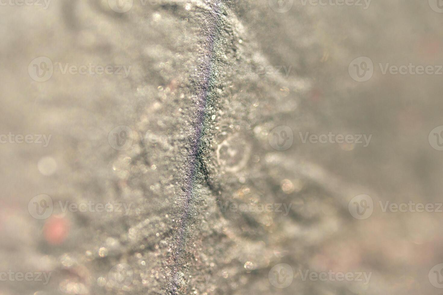 Macro abstract texture with soft colors and iridescent line pattern. photo