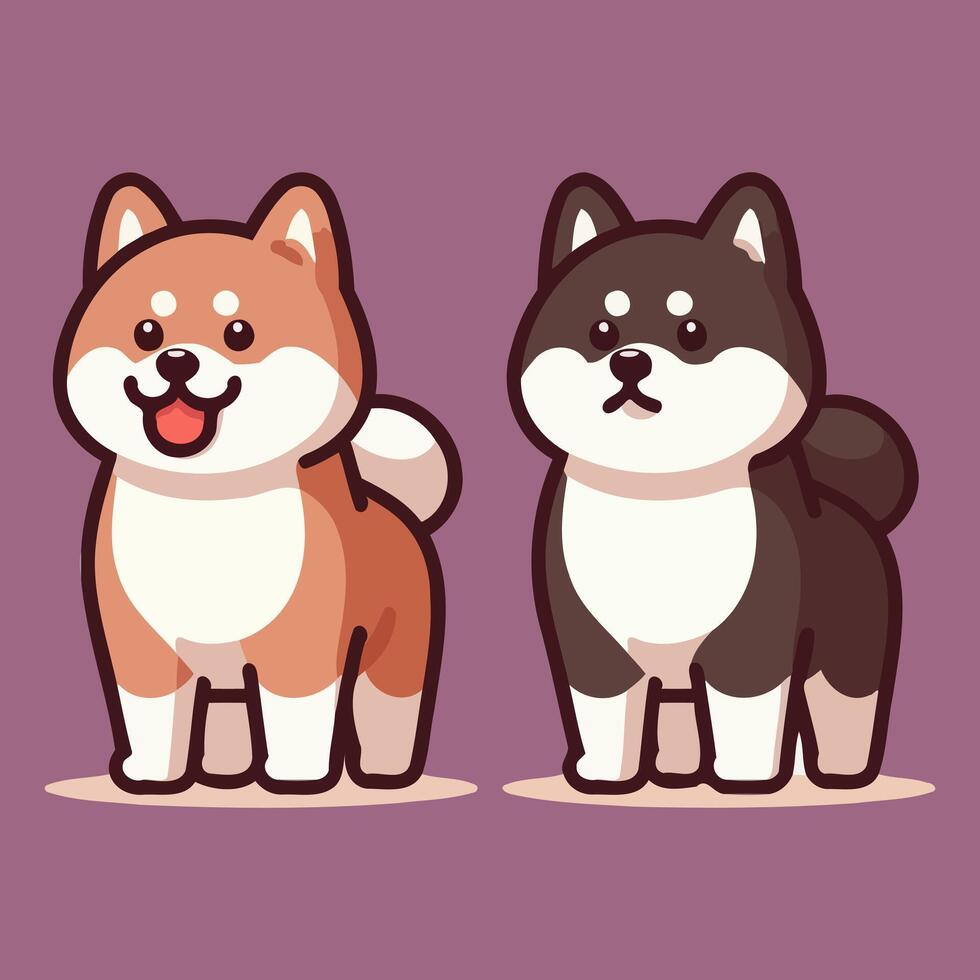 Exclusive Cute Dog Character Perfect for Any Project vector