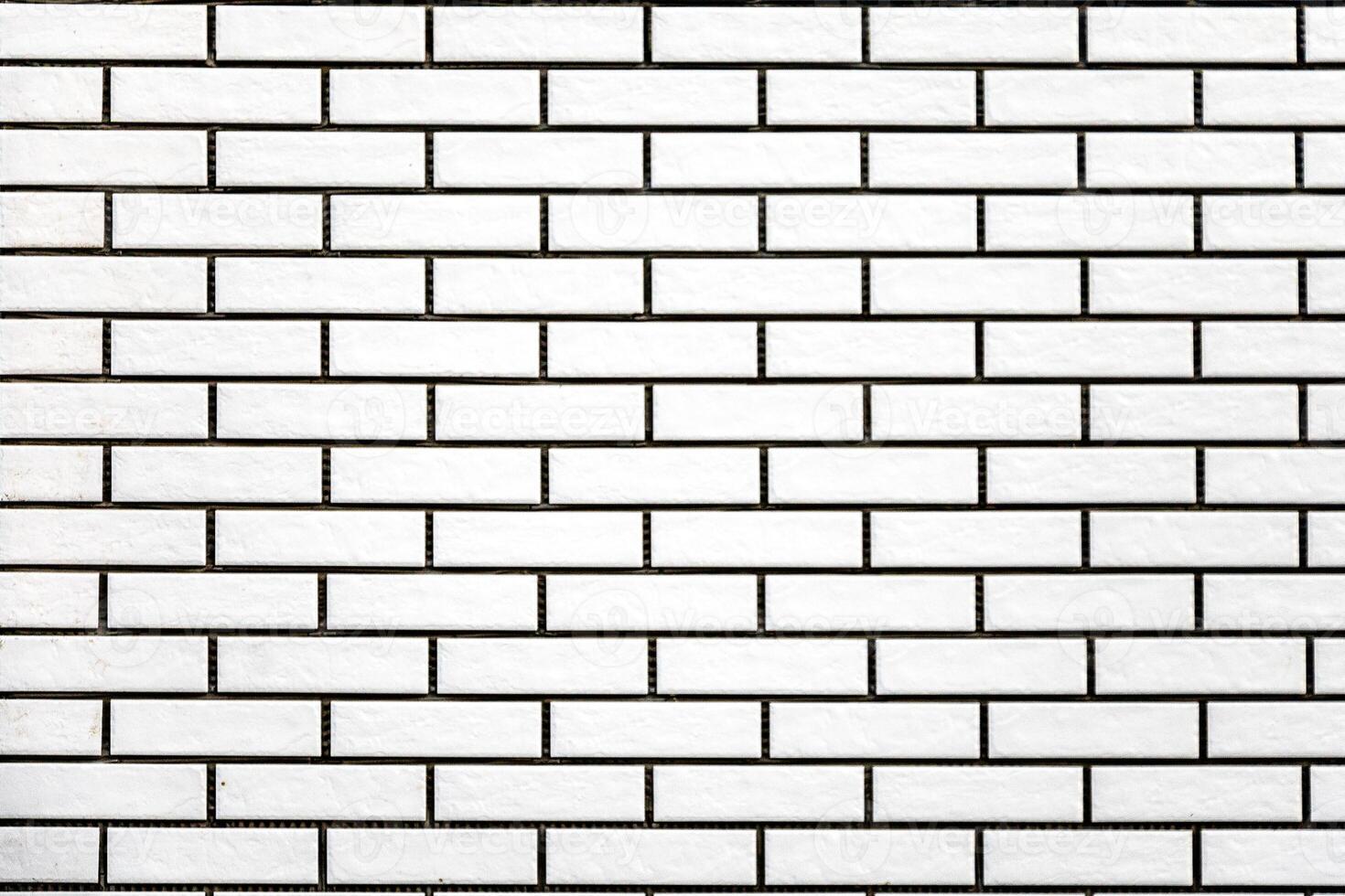 white clinker tiles on the facade of a private house outdoor photo