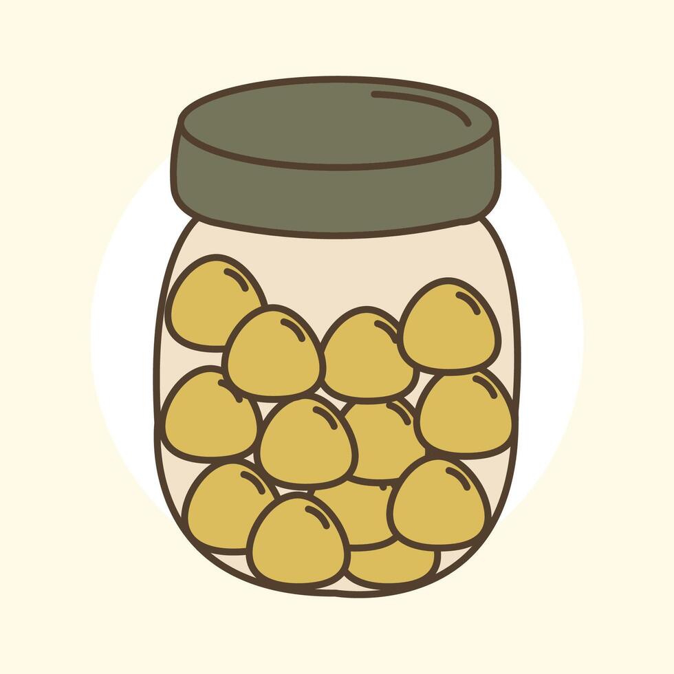 nastar element ramadhan illustration vector