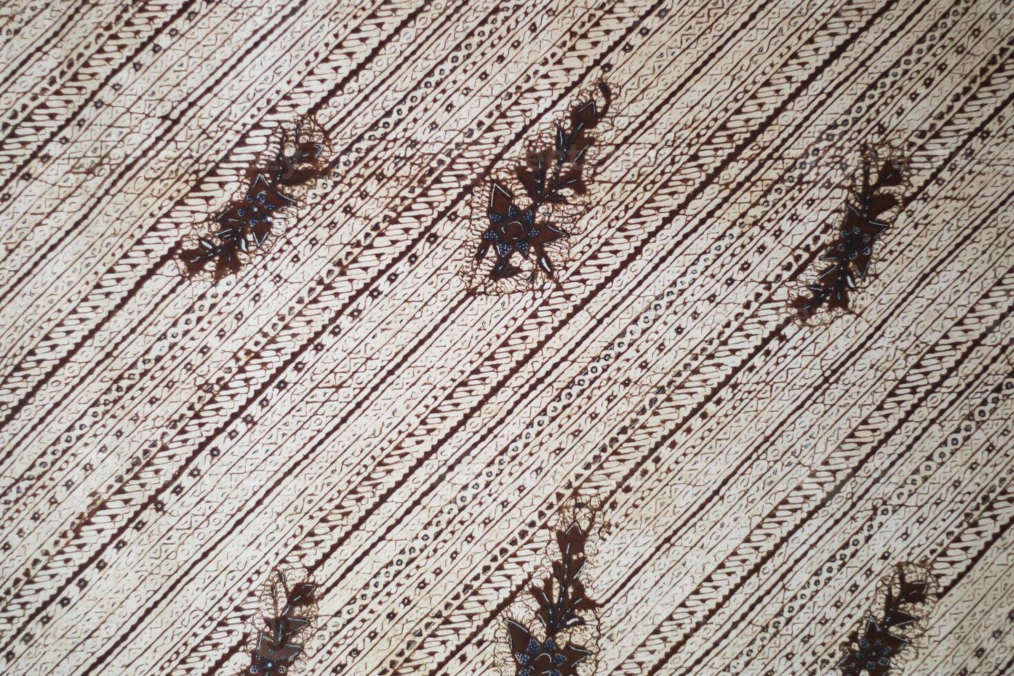 Beautiful and original creative batik design from south east asian countries Batik background Common attire for asian, worn on public functions and ceremonies photo