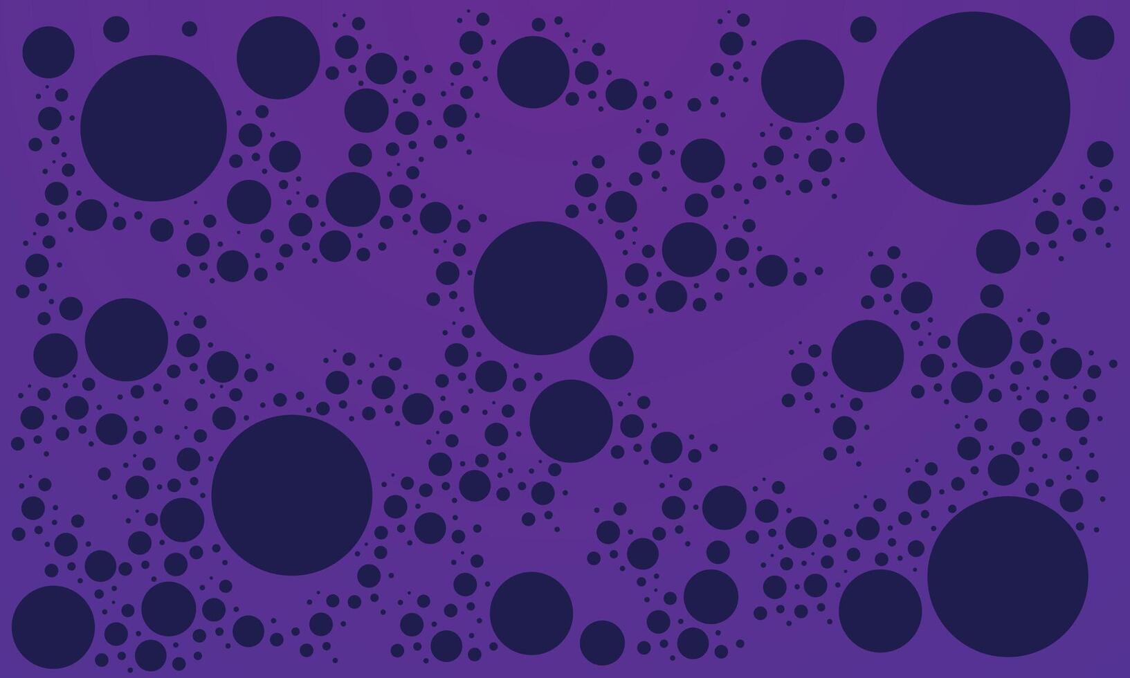 Purple polka dot pattern abstract background vector