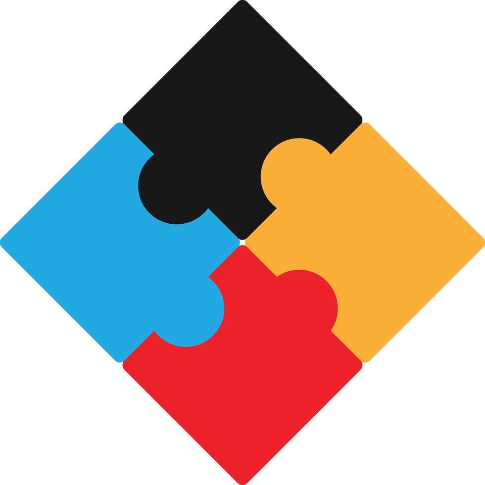 Puzzle Pieces Jigsaw vector