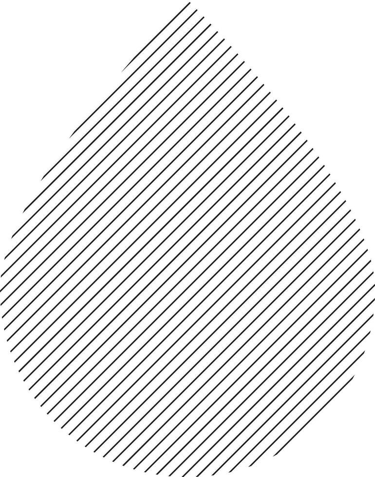 Diagonal stripe seamless pattern. Geometrical backdrop. Seamless texture isolated on white background in Water drop shape vector