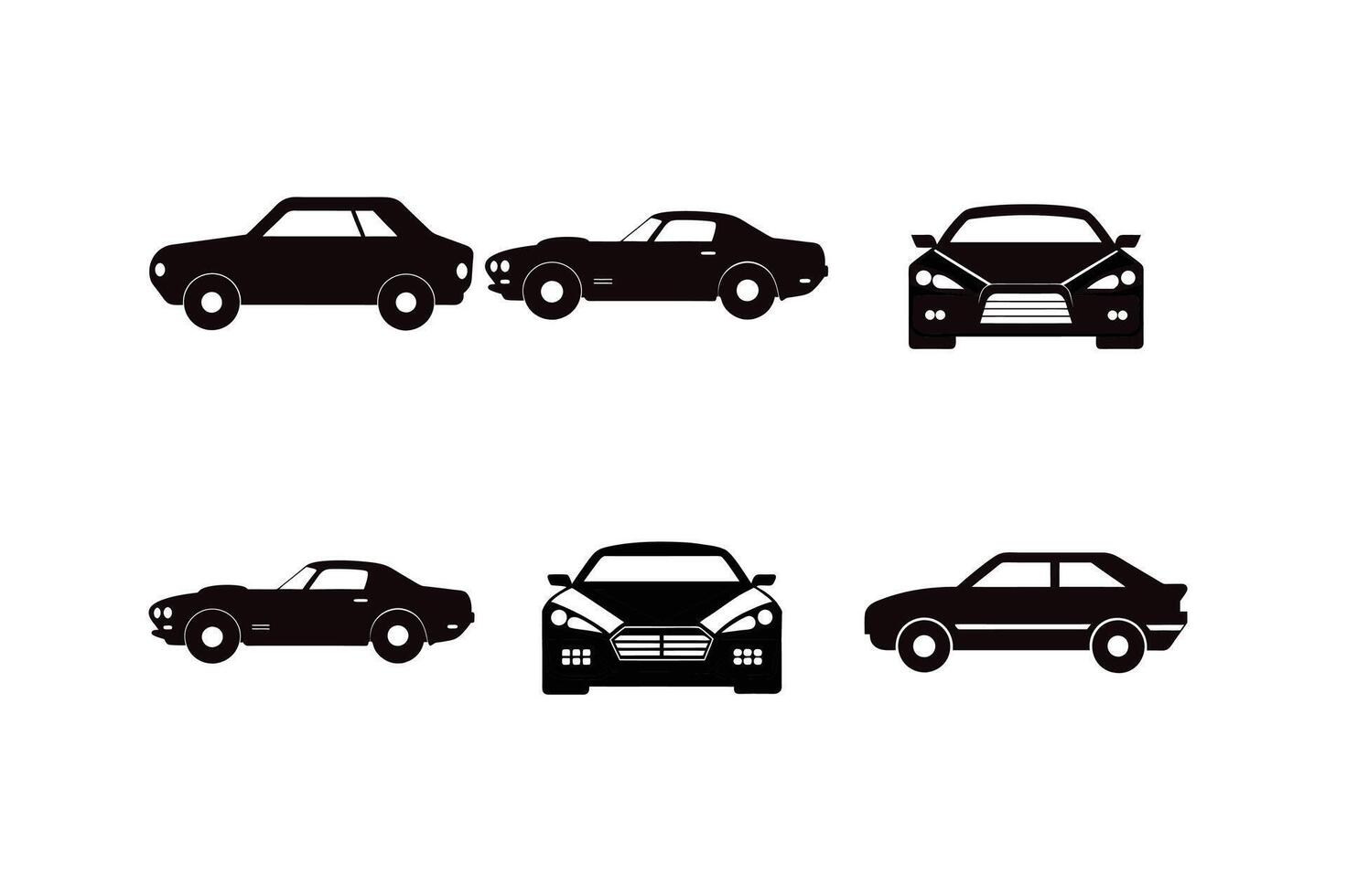 Car Icon Packs Ideal for Your Logo Projects vector