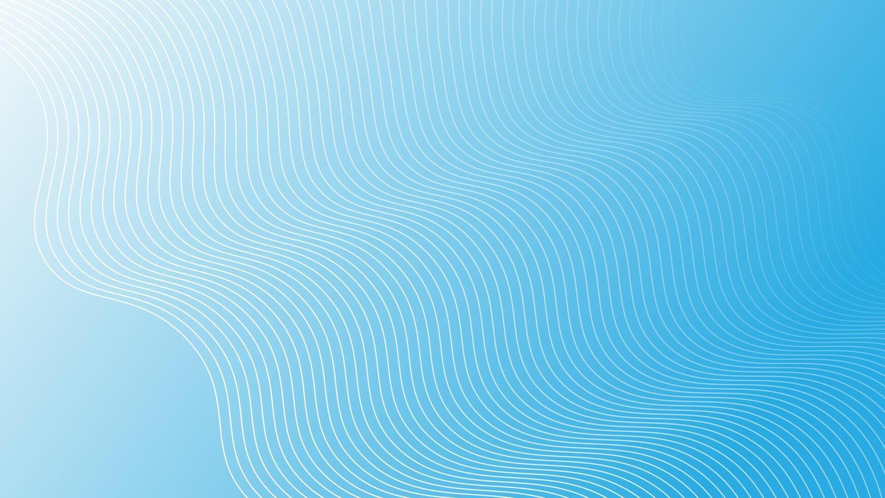 Gradient Ribbon Line Art vector