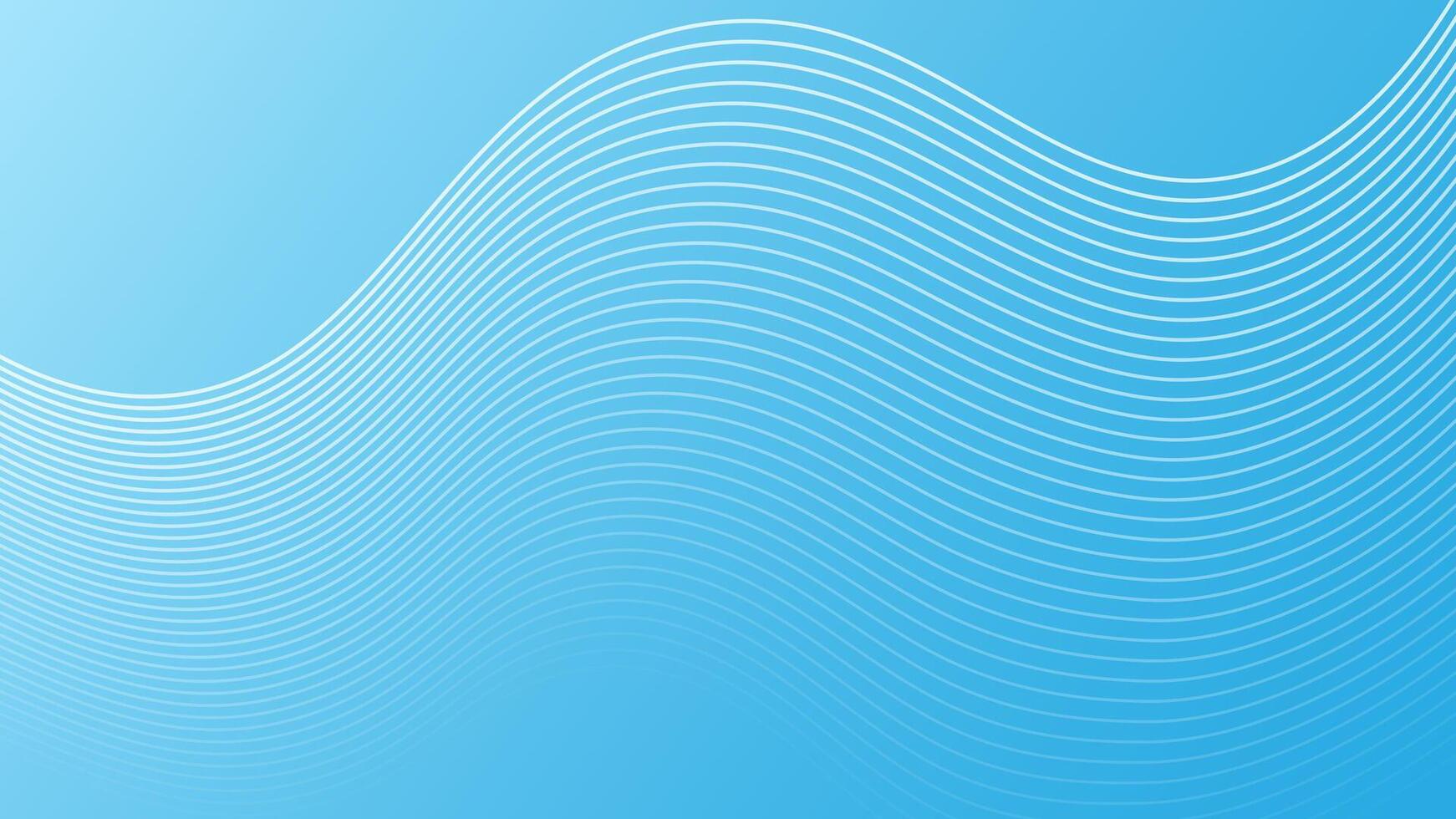 Wavy Graphic Composition vector