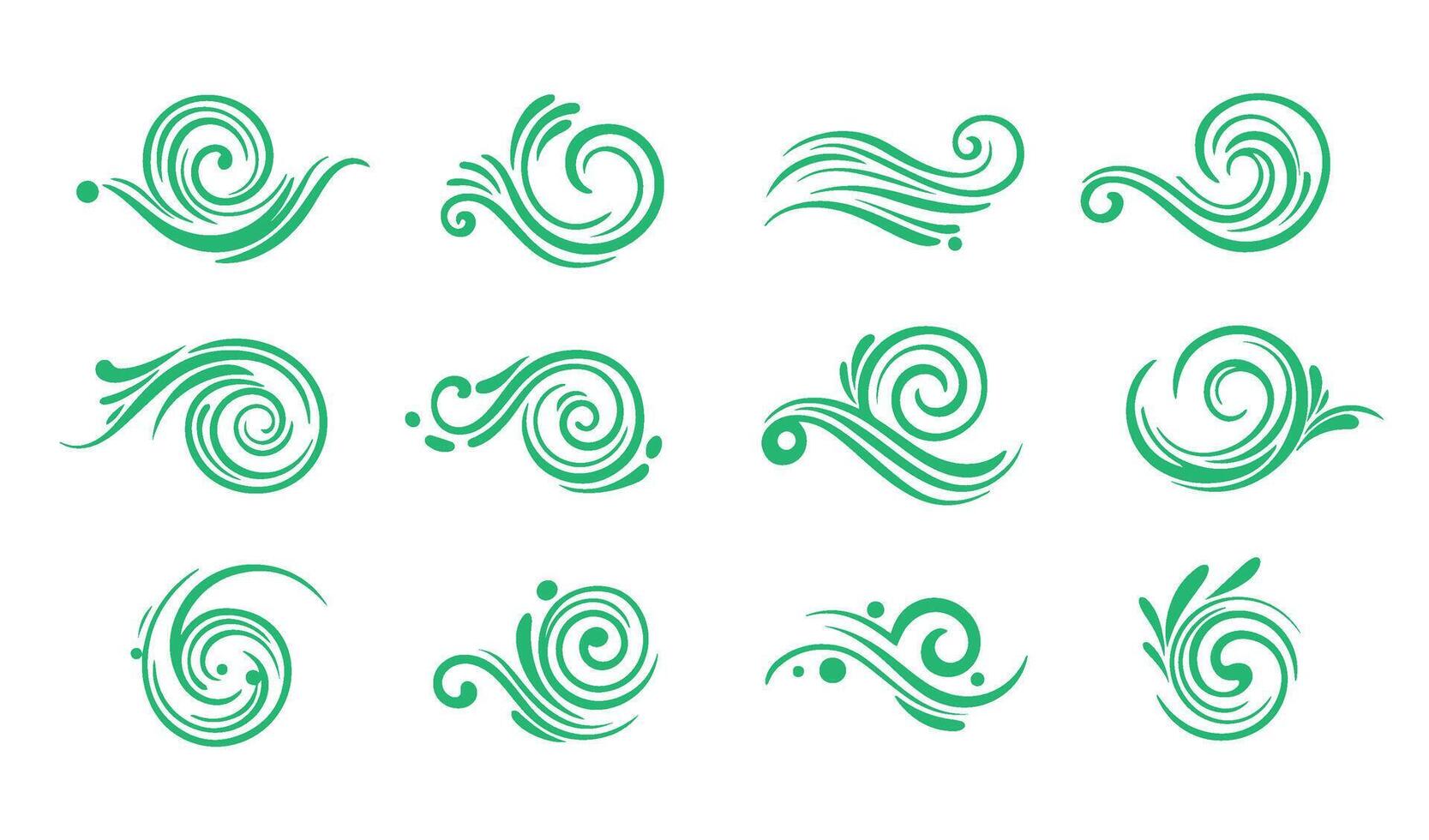 Swirl Calligraphic Ornament Vectors Pack for Unique Art Designs