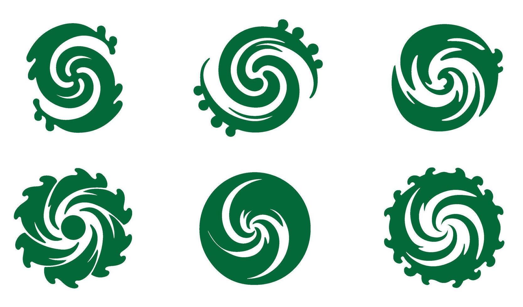 Ornamental Calligraphy Set with Whimsical Whorls for Designers vector