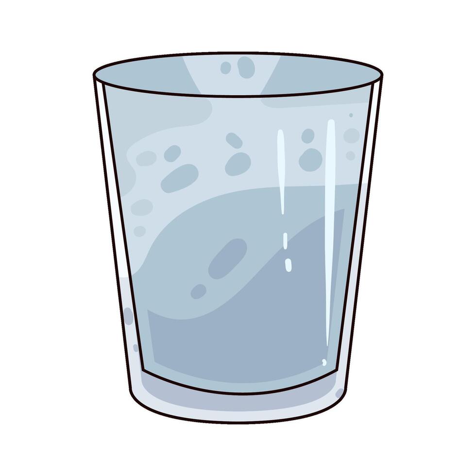 Illustration of Glass Cup vector