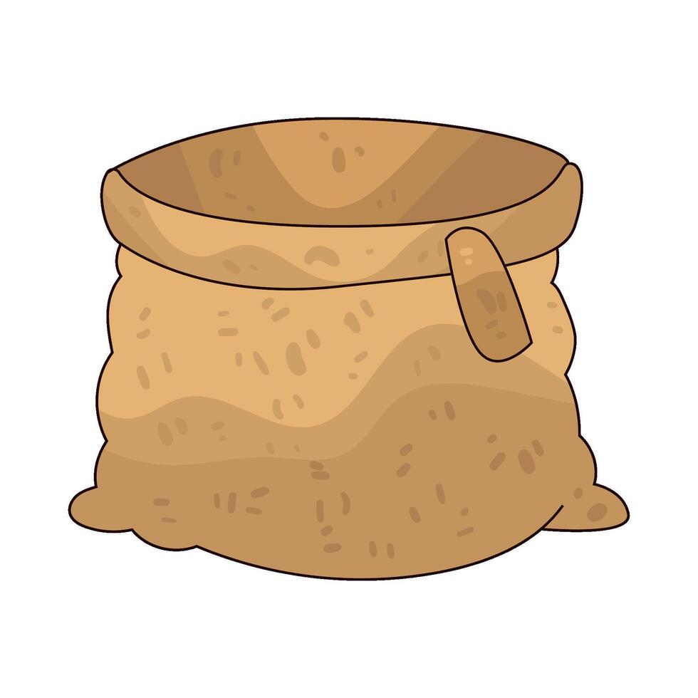 Trash bag Illustration vector