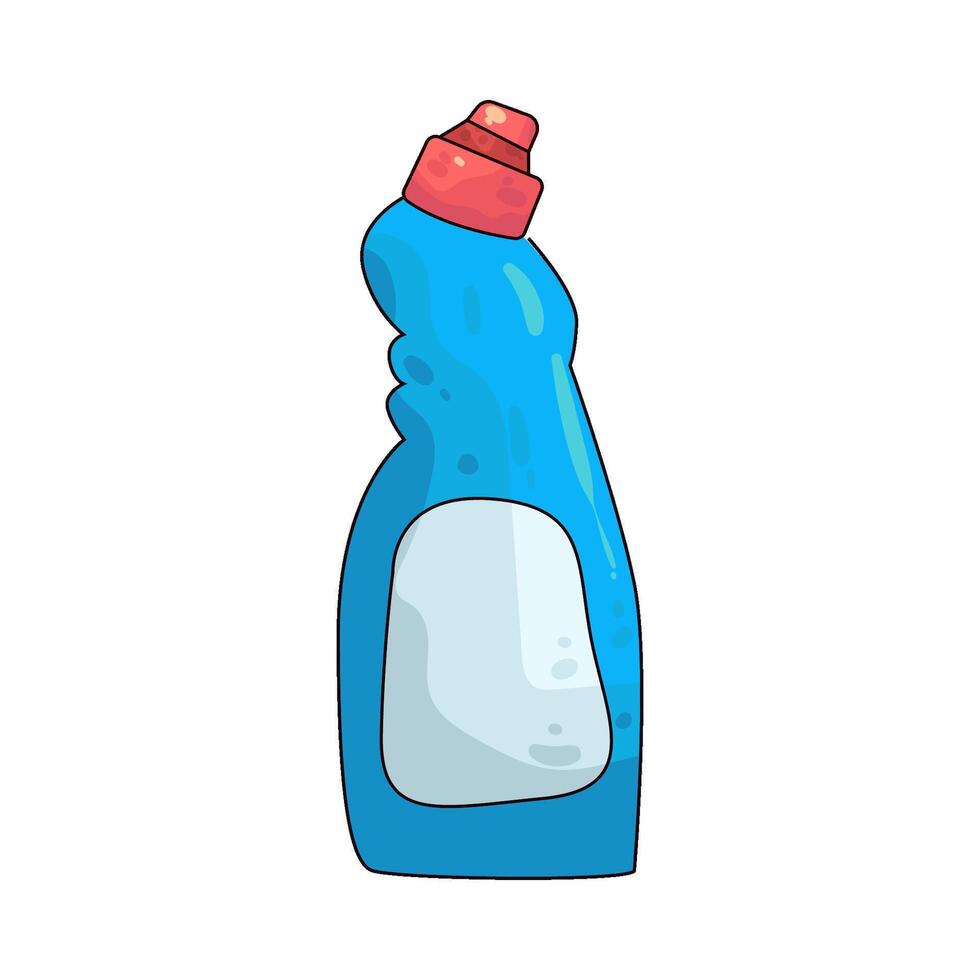 Illustration of Toilet cleaner vector