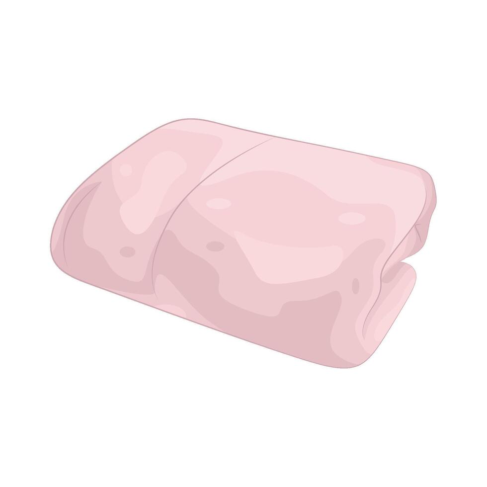 Illustration of cloth towel vector