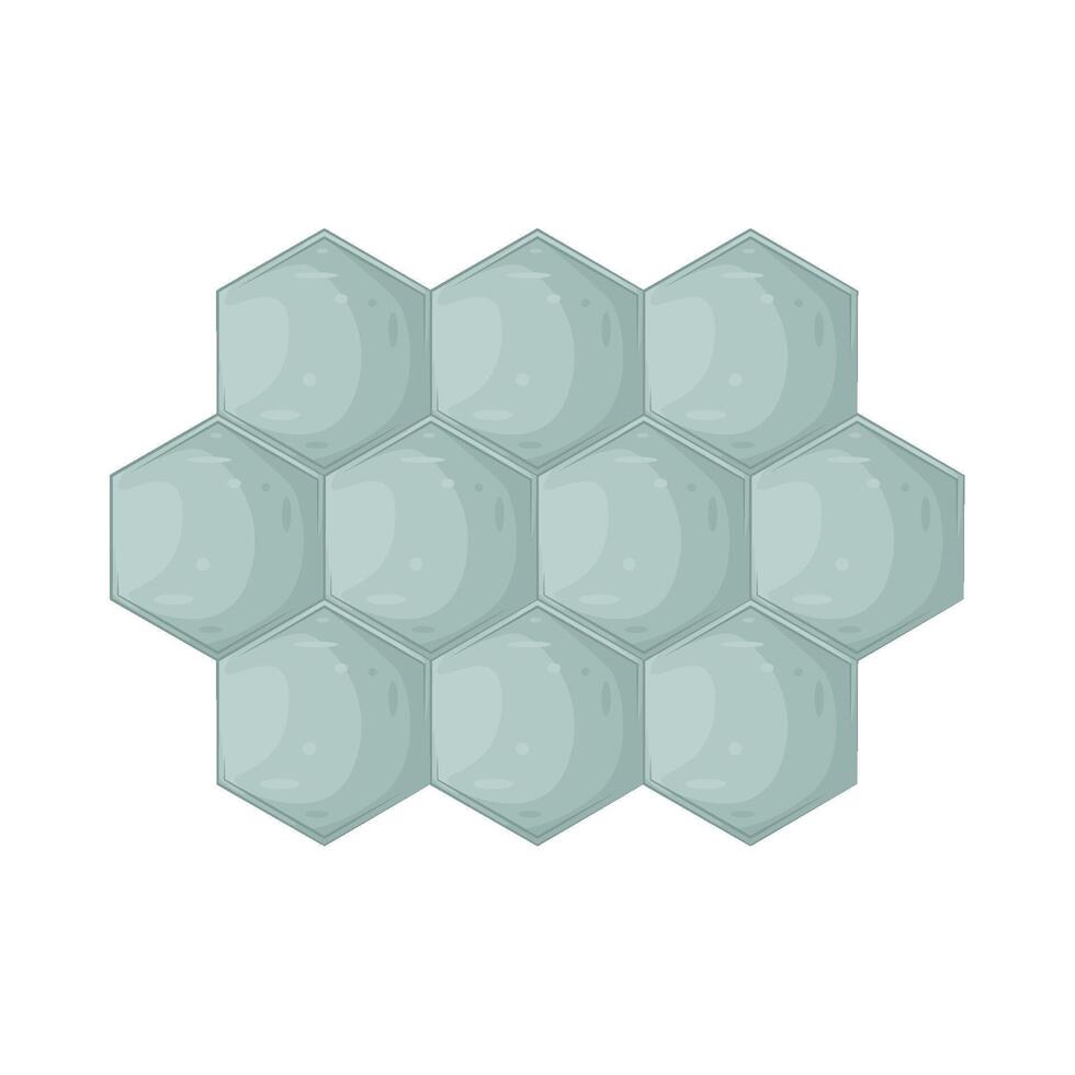 Illustration of tile floor vector