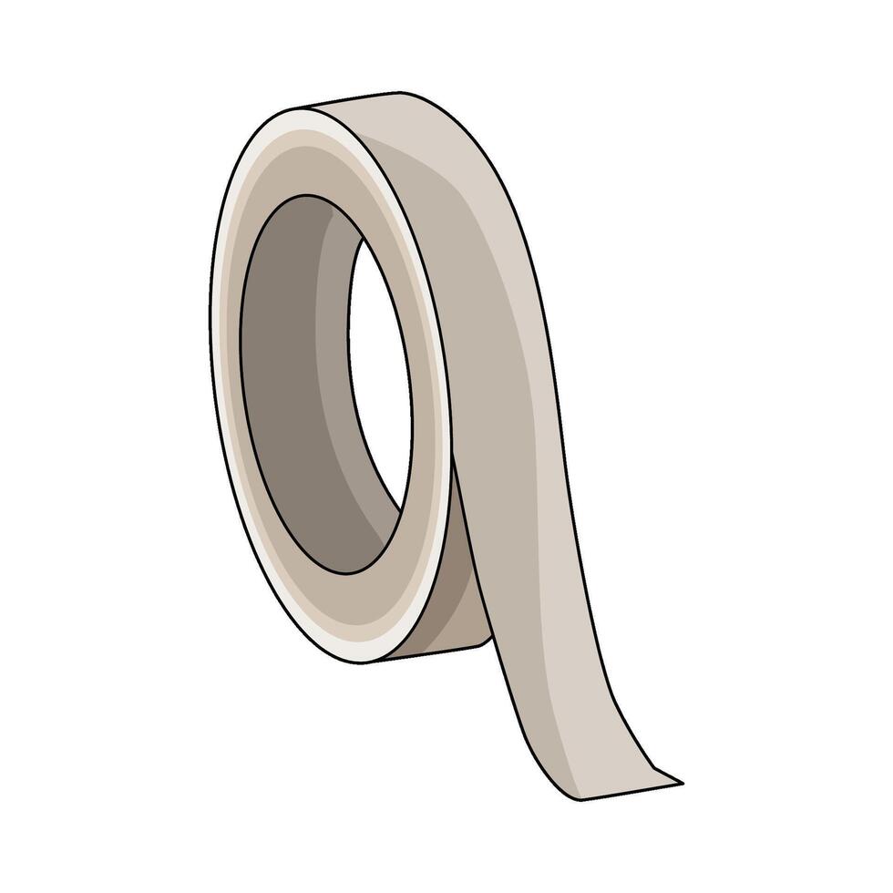 illustration of Masking Tape vector