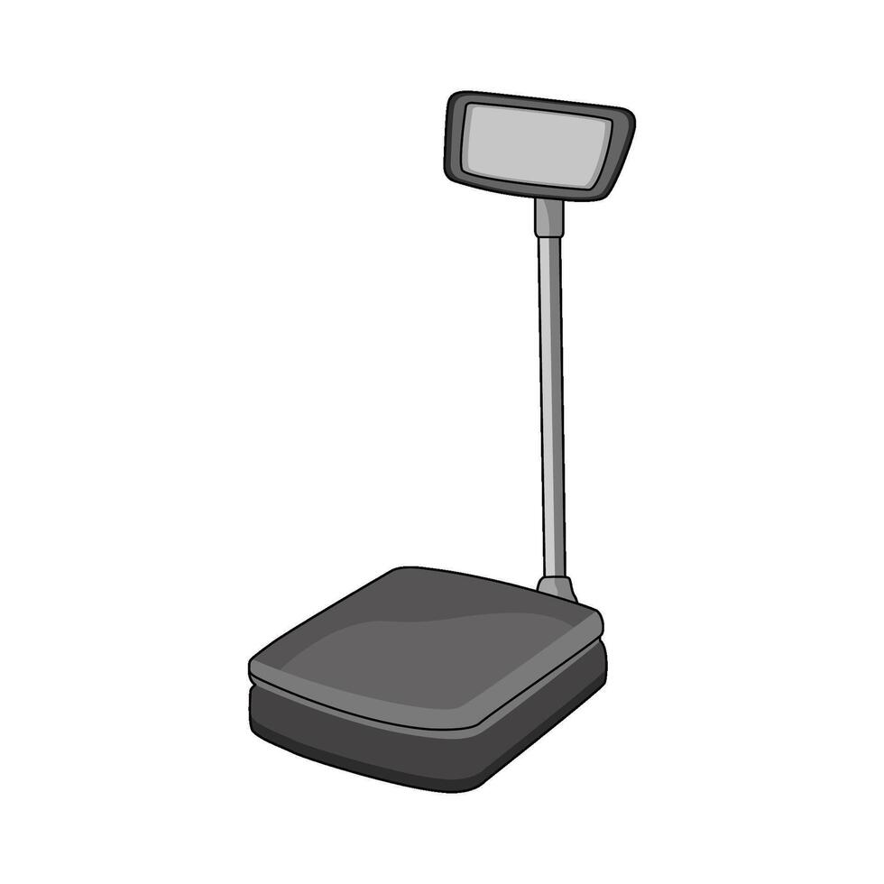 illustration of Laundry scale vector