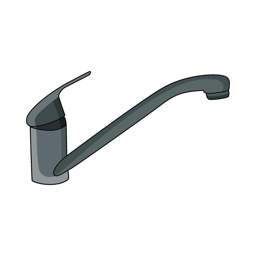 illustration of water faucet vector