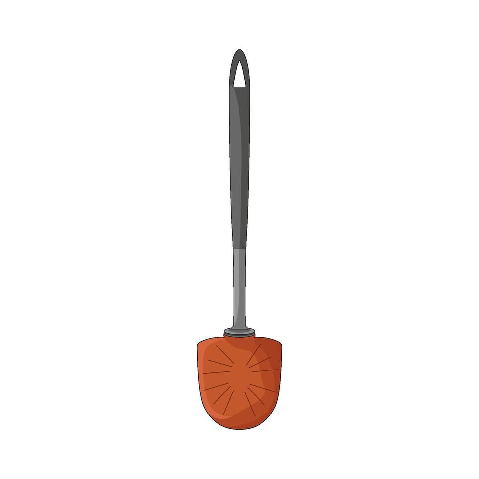 illustration of toilet brush vector