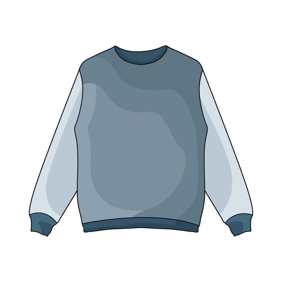illustration of sweater vector