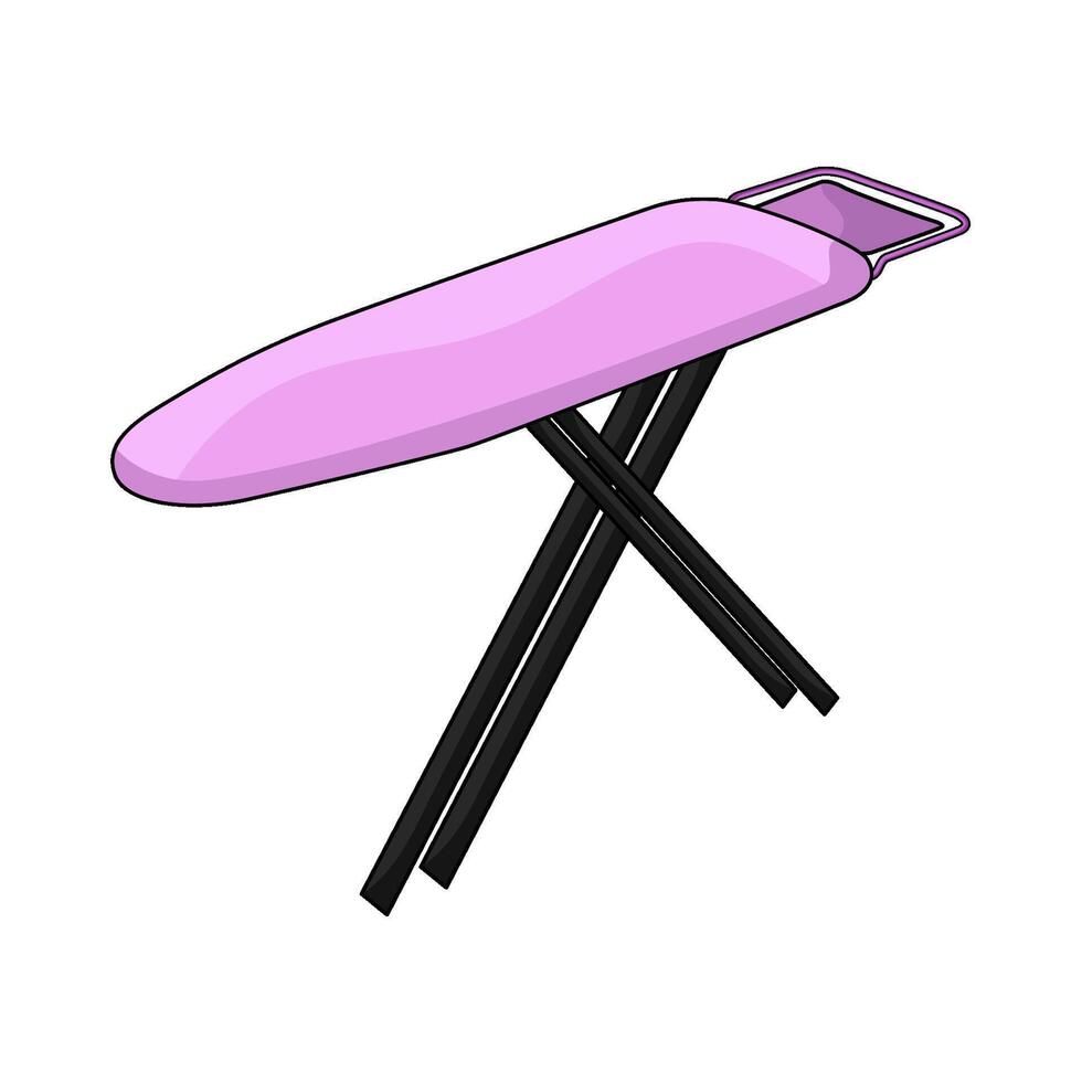 illustration of ironing board vector