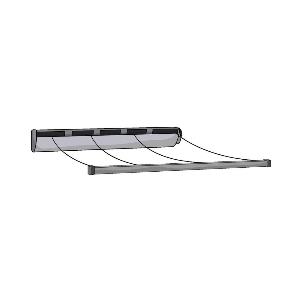 illustration of Clothesline vector