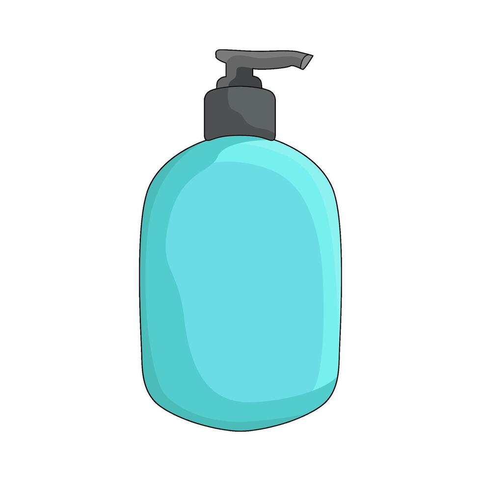illustration of soap dispenser vector
