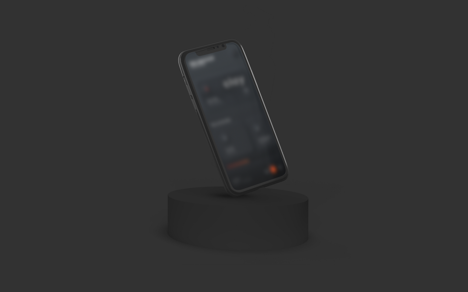 Phone Clay Mockup UI Template Presentation psd