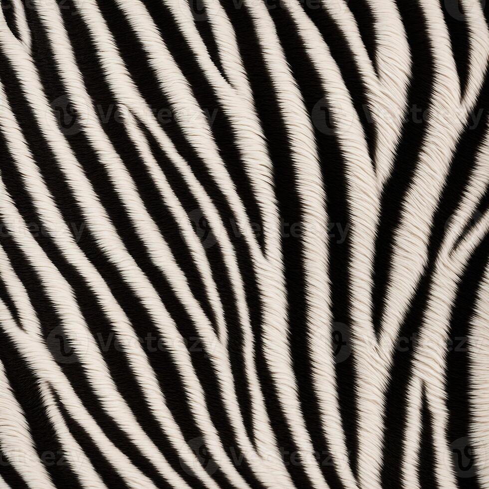 Realistic zebra fur, beautiful fur. High quality. Texture, background photo