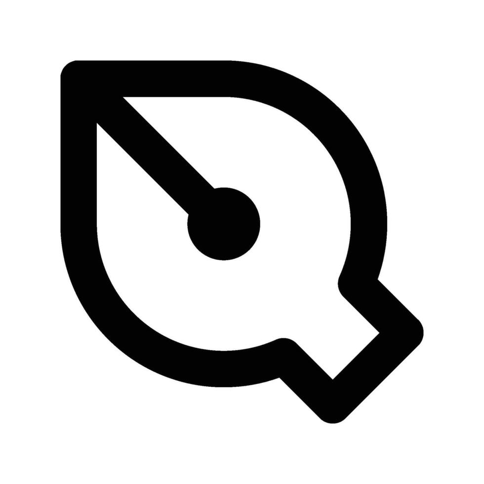 pen tool icon on background. flat illustration of pen icon, ink sign symbol. vector