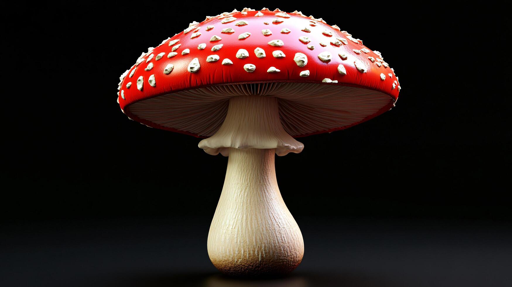 Detailed Wild Mushroom photo