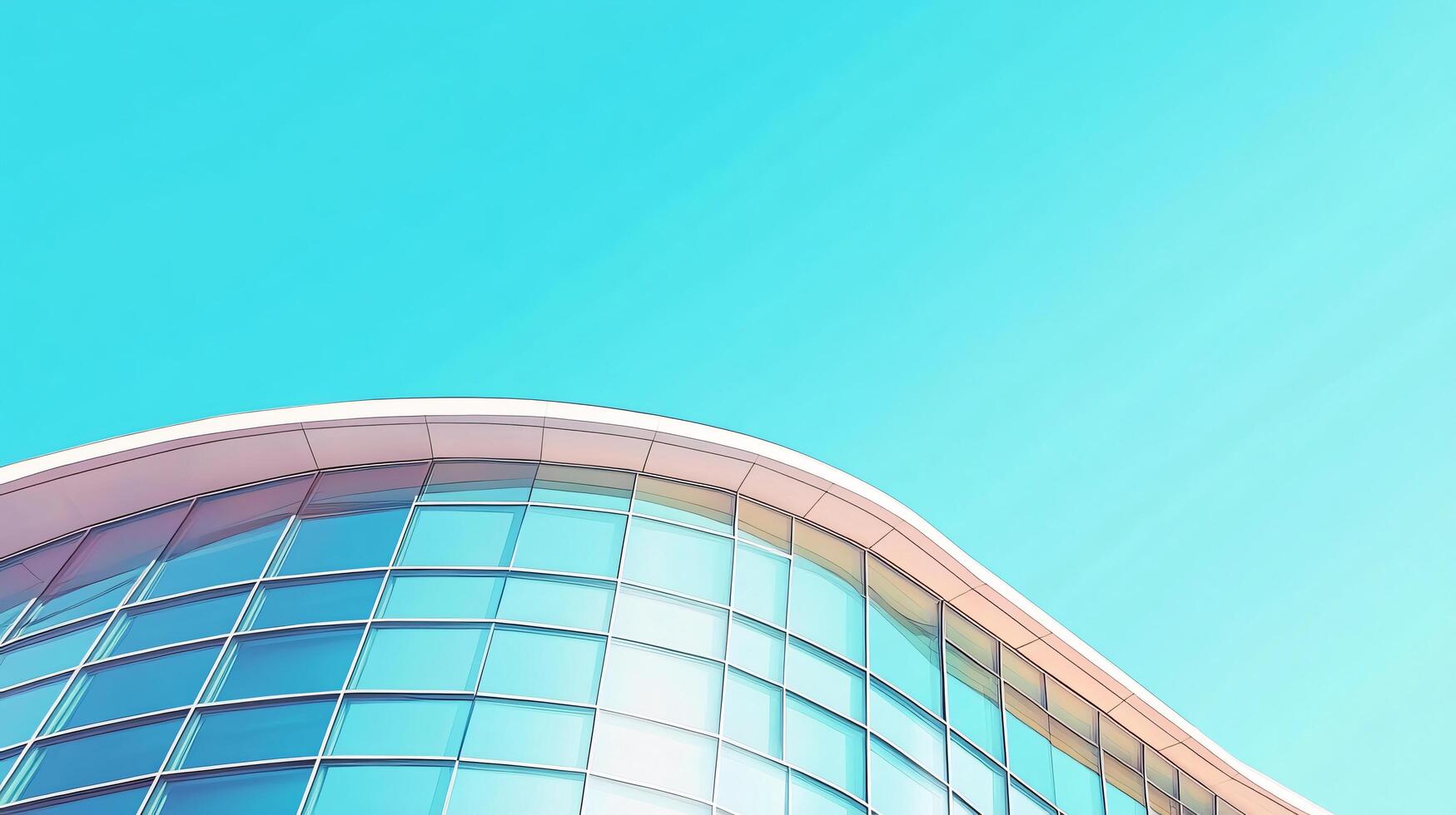 Cutting-Edge Glass Facade photo
