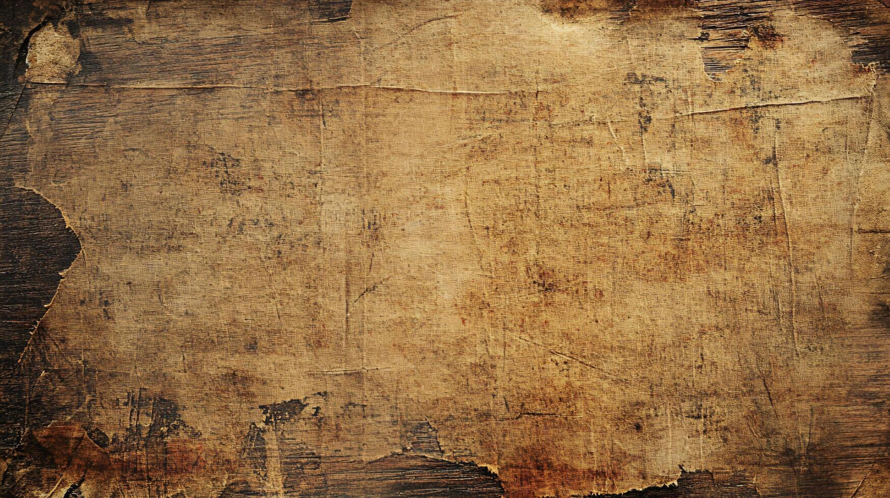 Antique wooden texture with deep earthy tones effect photo