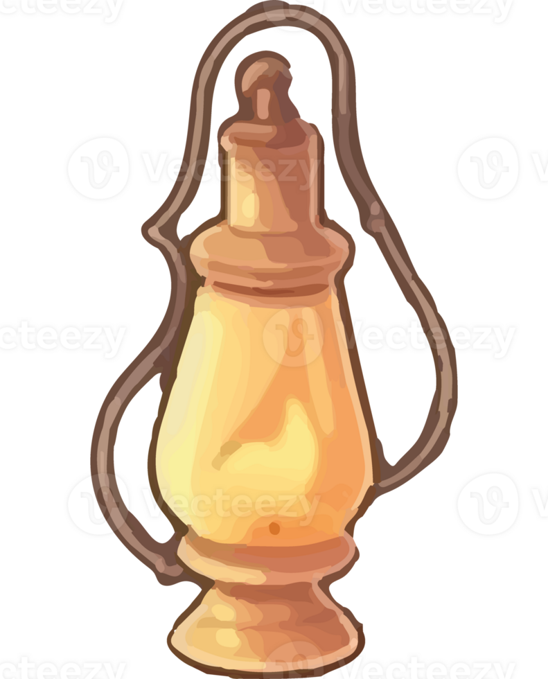 lantern handle ornate decorative icon isolated png
