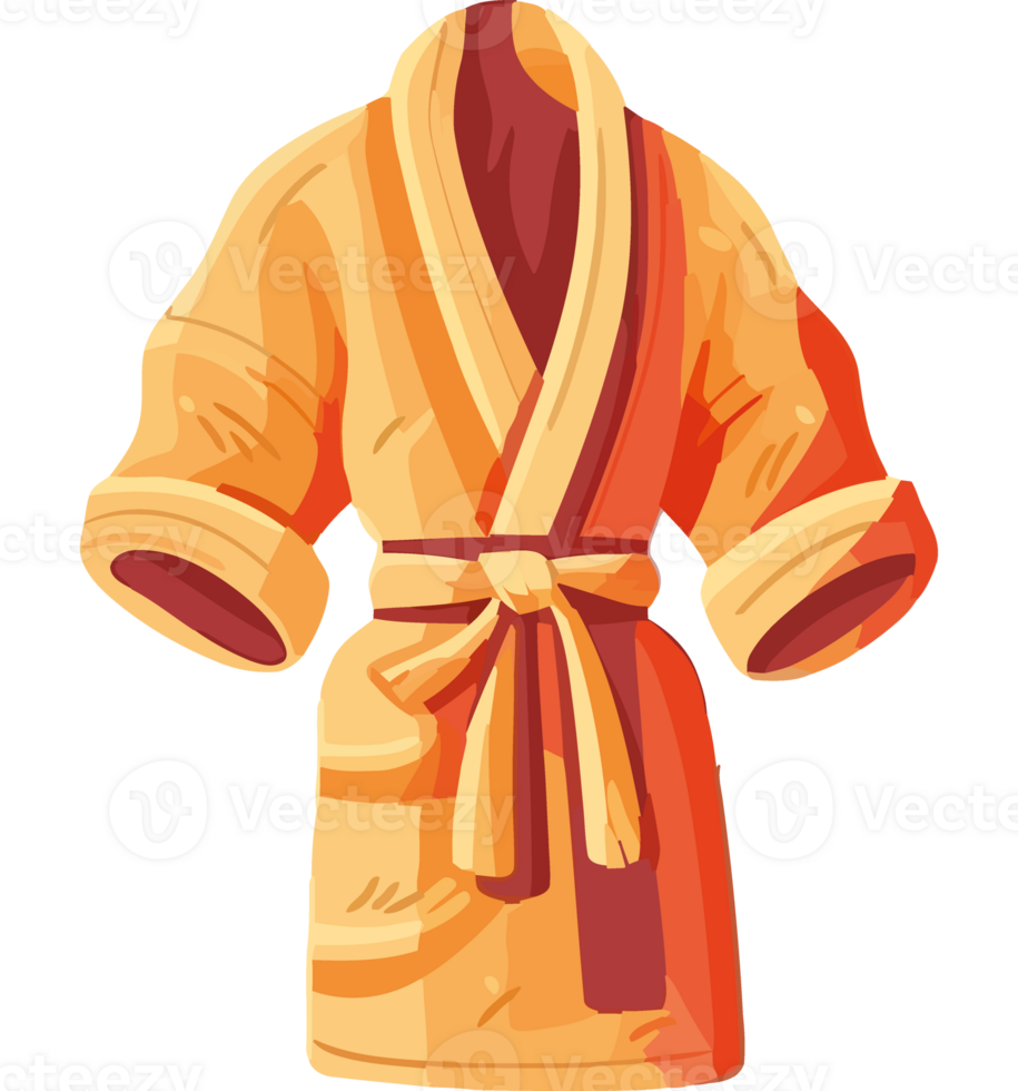 elegant and luxury bathrobe accessory png