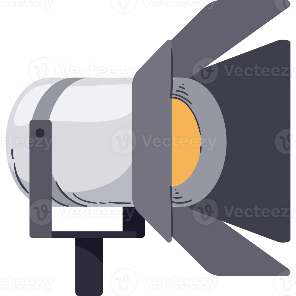 spotlight equipment icon isolated png
